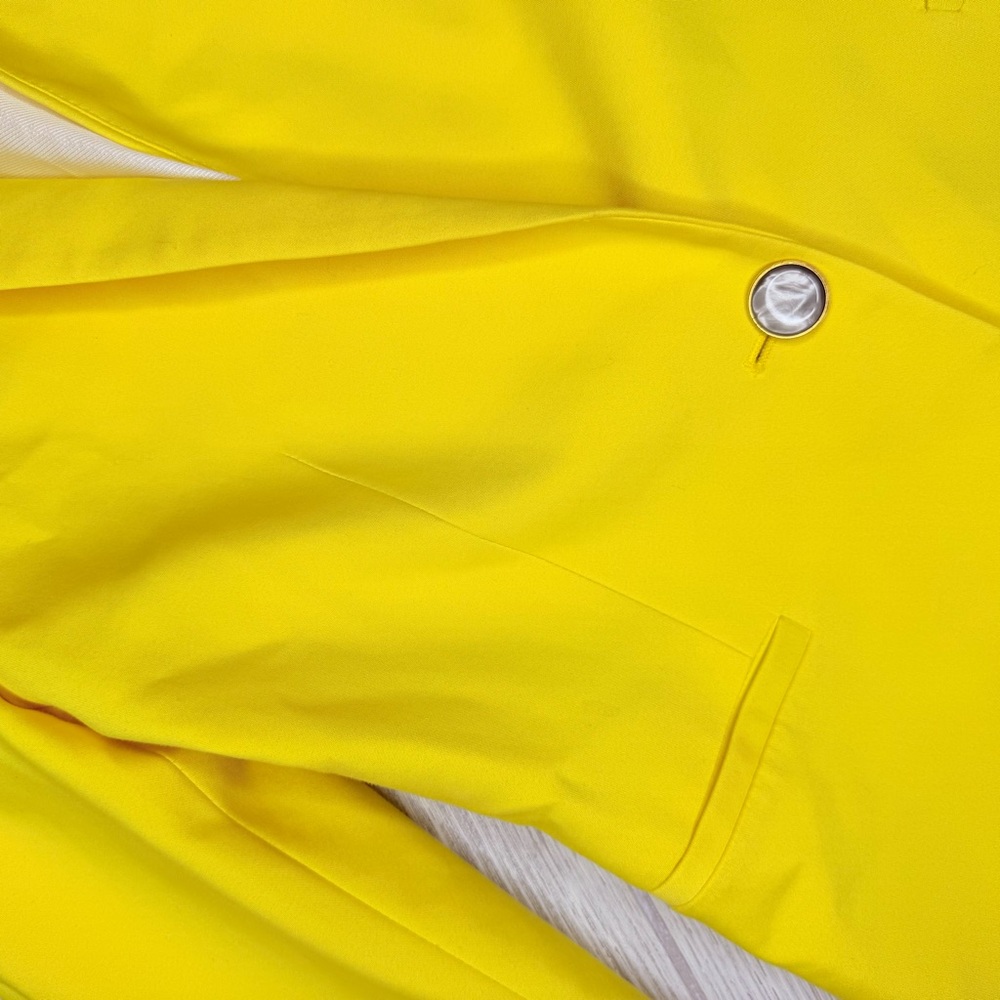Zara Basic Long Sleeve Yellow Button Front Cardig… - image 3